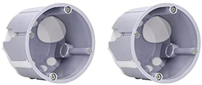Geluidsisolatiedoos voor Holle Wand - Ø 68 mm - 2 Stuks