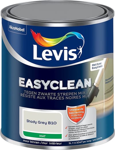 Levis - Easyclean Tegen Zwarte Strepen Mix - Shady Grey B10 - Mengverf - 1 L