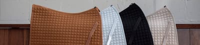 Eskadron FW25 Heritage Glossy Zadeldekje Cardamom Dressuur Full