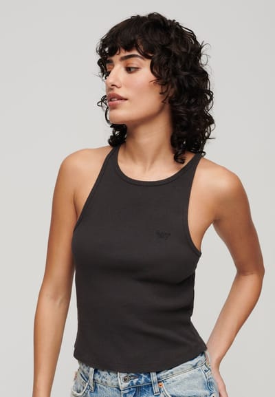 Superdry - Essential Logo Racer hemdtopje - Dames - Vesten