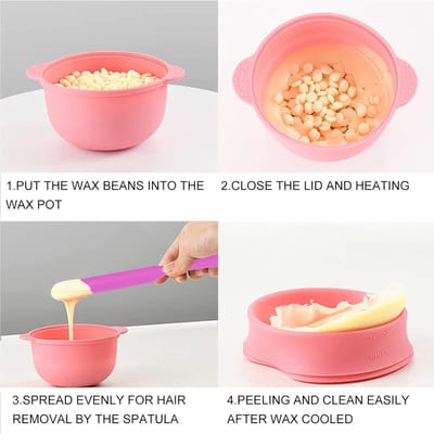 Wax Spatel - Applicator Tool - Moeiteloos Waxen - Hittebestendig Handvat - 25 cm Lengte - Paars