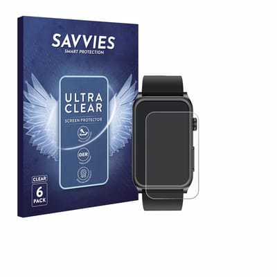 Savvies - Screenprotector voor Marsyu GE50 1.57" - Folie Beschermfolie transparant 6 Stuks