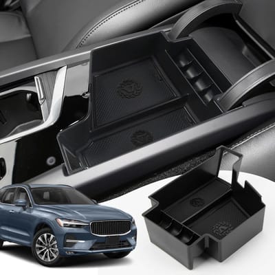Dailygoods- Middenconsole multifunctioneel - Auto organizer - Armleuning organizer - Interieuraccessoires - Geschikt voor XC60, XC90, V60, S60, V90, S90 - 2017-2025