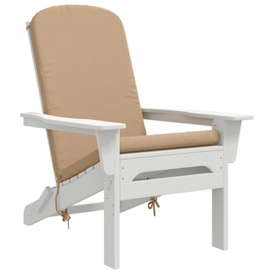 vidaXL - Zon - Ligzitzak - Kussen - GEMERT - 100% - Polyester - Zand - 47 - x - 131 - x - 5 - cm