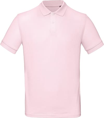 B&C Men's organic polo shirt CGPM430 - Orchid Pink - L