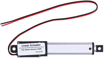 Elektrische Lineaire Actuator 12V met 50mm Slaglengte en Geluidsarme Werking