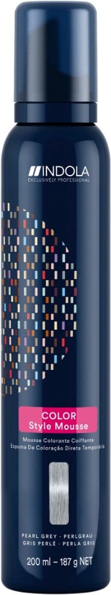 Indola - Indola Color Style Mousse Pearl Grey 200ml
