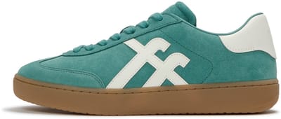 FitFlop FitFlop The Dash T-Toe Suede Sneakers BLAUW - Maat 41