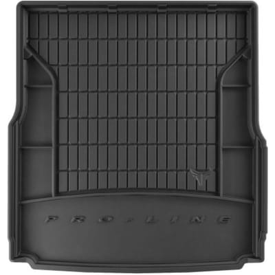 Frogum DryZone - Kofferbakmat / Bagagemat - Geschikt voor Volkswagen Passat B8 Variant (Kombi) 2014-2022 - Geen variabele laadvloer - Organizer Functie - TPE Rubber - Zwart