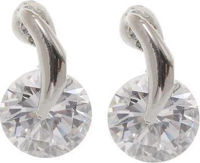 Behave - Oorbellen met zirconia - minimalistisch dagelijks accent