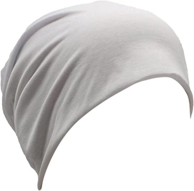 Muts Hoofddeksel - Dames Heren - Comfortabel Slapen - Zomer Slouch Model - One Size - Wit