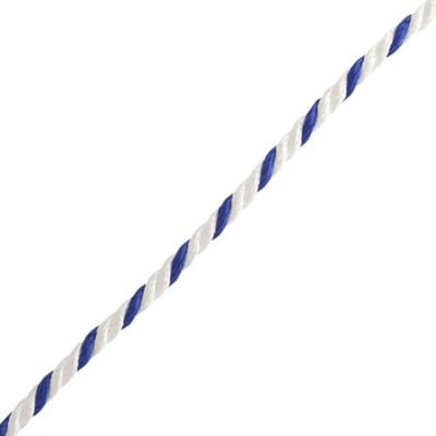 DELTAFIX TOUW MULTILON 3 STRENGS WIT BLAUW 10 MM 1MTR