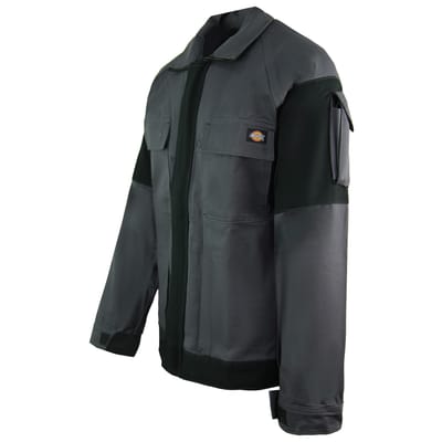 Dickies Grafter Duo Tone heren grijs/zwart werkjas