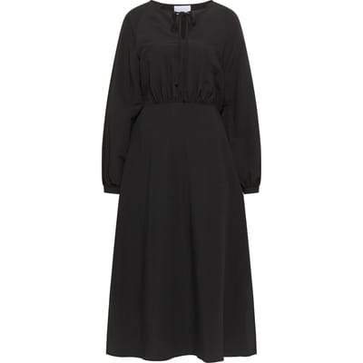 usha WHITE LABEL jurk lange mouw maxi lynnea