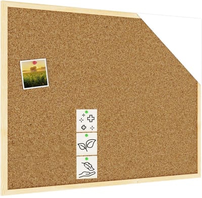 MKSS® Prikbord Kurk - Zelfklevend - 80x60