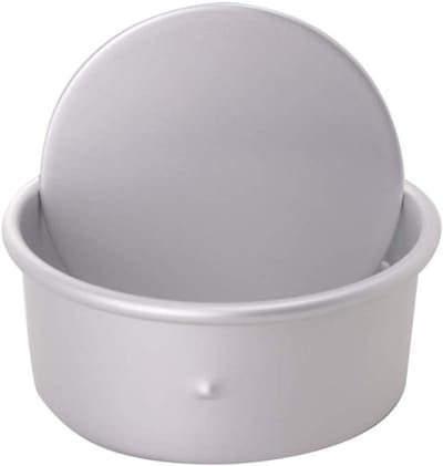Ronde Cakevorm - Bakvorm - Taarten Bakken - Verwijderbare Bodem - 6 inch - Zilver