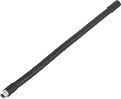 Verlengbuis Zwanenhals - Flexibele Slang - Apparatuur Positioneren - Met M10 Draad - 30 cm Lengte - Zwart
