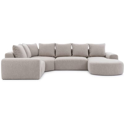 U-bank Arrezzo rechts bouclé | NADUVI Collection