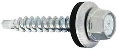 Wkręt-met - Farmerschroef Montageschroef - Zelfborend - 4,8x35 mm - 100 Stuks - Chroom