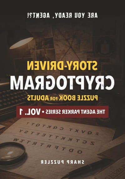 Cryptogram Puzzelboek - Raadsels Boek - Hersenen Trainen - Verhaalgedreven Puzzels - 144 Pagina's - Niet gespecificeerd