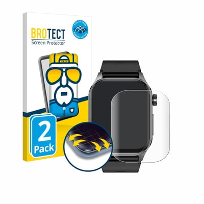 BROTECT - Screenprotector voor Knauermann Pro 3 2024 (rechthoekig) - Folie Beschermfolie transparant volledig dekking - 2 Stuks