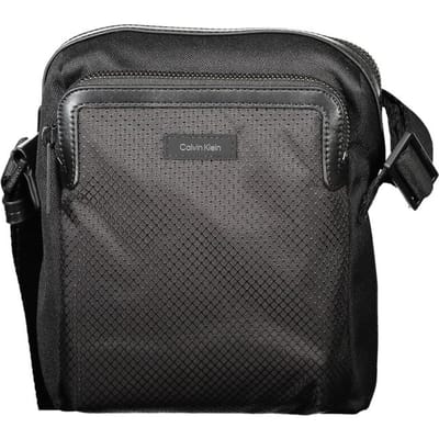 Calvin Klein Zwarte Polyester Schoudertas voor Mannen