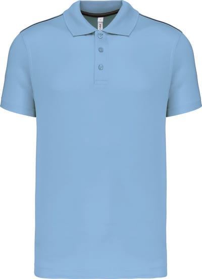 PROACT® Herensportpolo PA480 - sky blue - XS