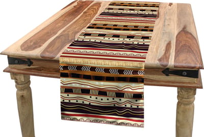 New BedTribaal Pijlmotieven Accent Rechthoekige Tafelrunner, 40 cm x 225 cm