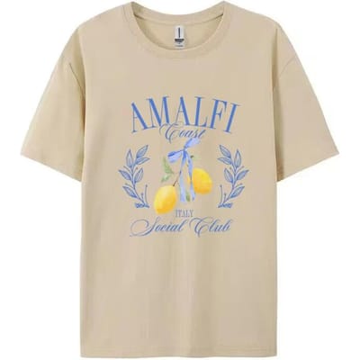 Citroen 3D Print Dames T-shirt Korte Mouw Ronde Hals Casual Top Oversized Losse Top voor Zomer & Lente Dameskleding 2XL gray