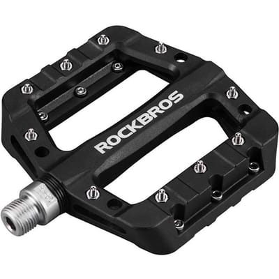 Rockbros 2017-12CBK - MTB Pedaal Set - Antislip - Nylon en Staal - Zwart