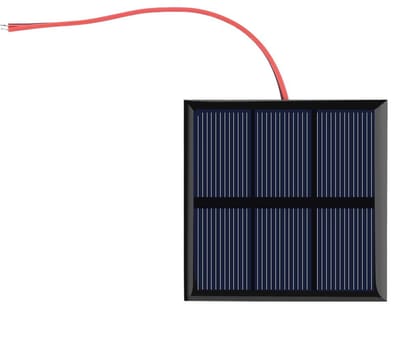 Dailygoody - Mini Zonnepaneel - Draagbare Oplader - 0.7W Vermogen - 1.5V - Ideaal voor 1.2V Accu - Geschikt voor buitengebruik - Compact en effic