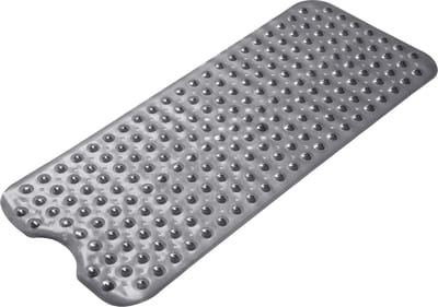 Antislip Badmat Extra Lang met Kiezelontwerp - 100 x 40 cm, Schimmelbestendig en Machinewasbaar