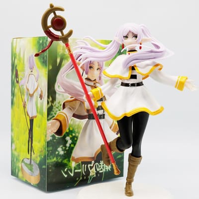 21cm Frieren: Au-delà de la Fin du Voyage Modèle Anime Limité Frieren Figurine d'Action Luminasta Frieren Figurine Modèle de Collection A
