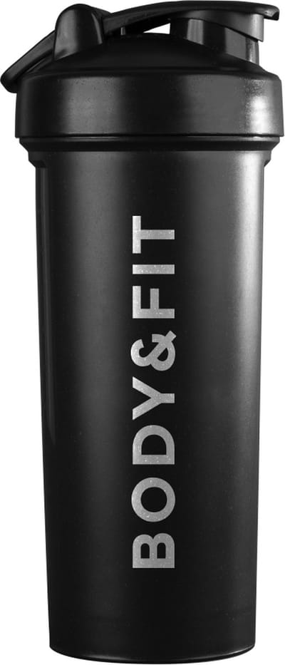Body & Fit Essential Shaker - Shakebeker - Waterfles - Drinkfles - 700 ml - Zwart