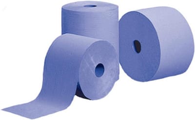 Poetsrol - Keukenrol - Schoonmaken - 3-laags - 375 m - Blauw