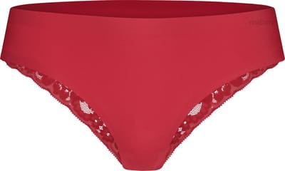 Ten Cate Secrets brazilian met kant rood voor Dames | Maat S