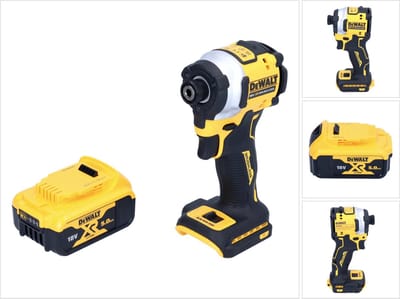 DeWalt DCF 850 N accu-slagmoersleutel 18 V 205 Nm 1/4" borstelloos + 1x accu 5,0 Ah - zonder oplader