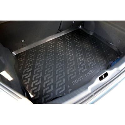 Tapis De Coffre Caoutchouc Premium - J&;J AUTOMOTIVE - Citroën C4 Cactus - 115x15x15 cm - Noir - TPE noir