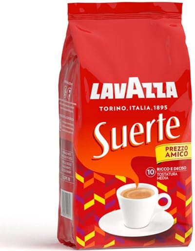 Koffiebonen Grani Suerte Italiaans 1kg - lavazza