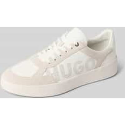 Sneakers met echt leer garnering model 'Lyde_tenn_sdpu'