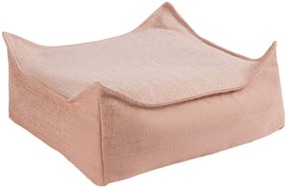 Wigiwama Outdoor Square Ottoman / Poef - 60x60x20cm - Seashell
