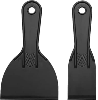 Set Plamuurschrapers 2 Stuks - Veelzijdige Gereedschap voor Stopverf, Behang en Auto Schilderij