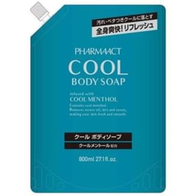 KUMANO COSME - Pharmaact Cool Body Soap 800ml Refill