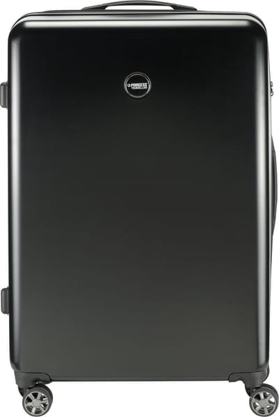 Koffer - Princess Traveller PT01 Deluxe - Reiskoffer - Pitch Black - L - 77cm