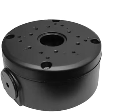 Camerahouder - Bevestigingsbox - Kabelorganisatie Buiten - Weerbestendige Bescherming - 12 cm - Zwart