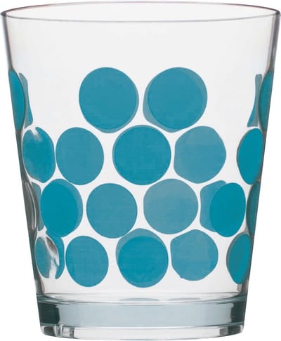 ZaK!Designs Dotdot Drinkbeker - 420 ml - Aqua Blauw