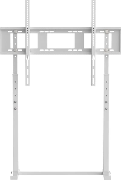 unho TV Vloersteun Wit - voor 32“-86” Flat Panel LED LCD Schermen - Vrijstaande TV Steun - In Hoogte Verstelbare TV Beugelsteun - Max VESA 800x400 - tot Laadgewicht 40KG