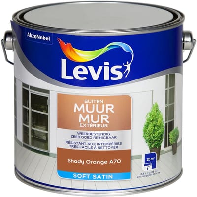 Levis - Muur Buiten Mix - Shady Orange A70 - Mengverf - 2,5 L