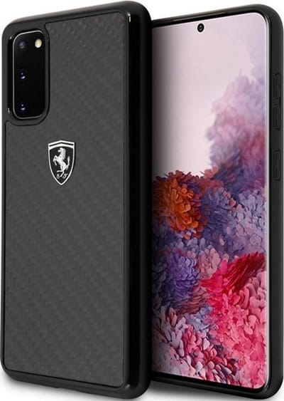 Ferrari Carbon Heritage Case for Samsung Galaxy S20 - Black