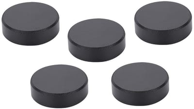 Allecto - Lensdop - C-mount - Duurzaam en stofdicht - Zwart - Lensbeveiliging - Perfect voor jouw camera - 25mm diameter